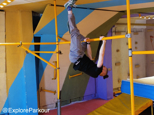 pulling to chest problem leg up