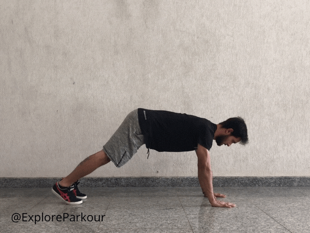 Push Up Hold Opposite Limb Switches