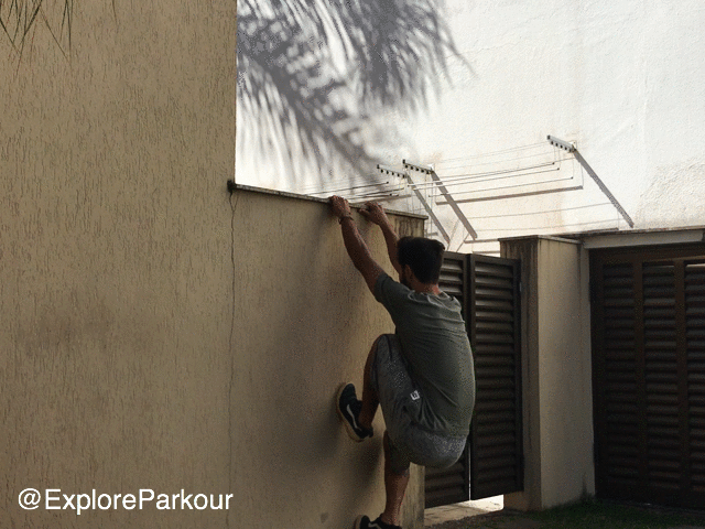 Wall Mountain Climbers Exercise