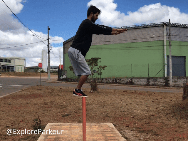 Balance Squat w/ bar