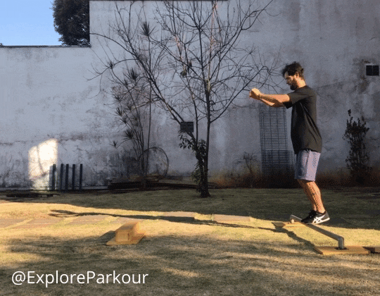 plyo problem swinging arms too late