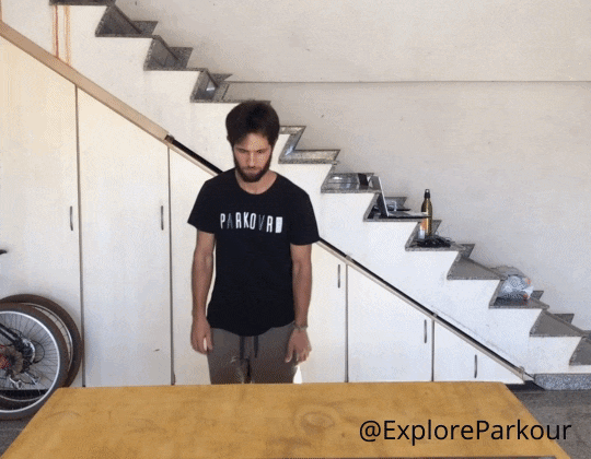 palm spin progression step vault