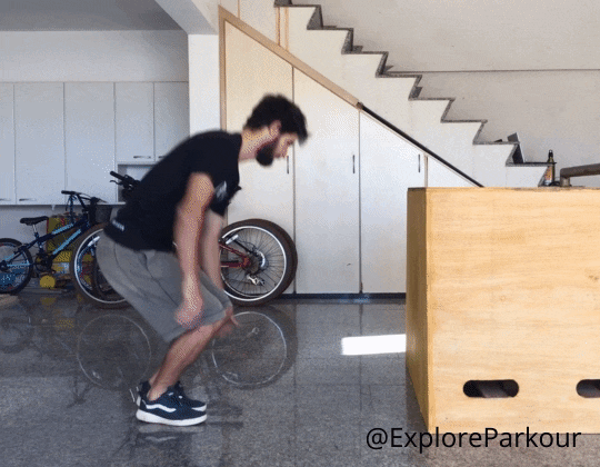 palm spin progression wall ground spin over