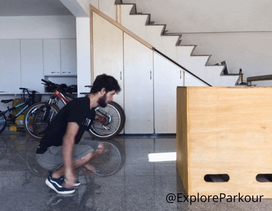 palm spin progression wall ground spin through