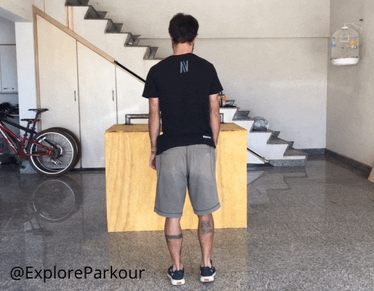 palm spin technique front shot