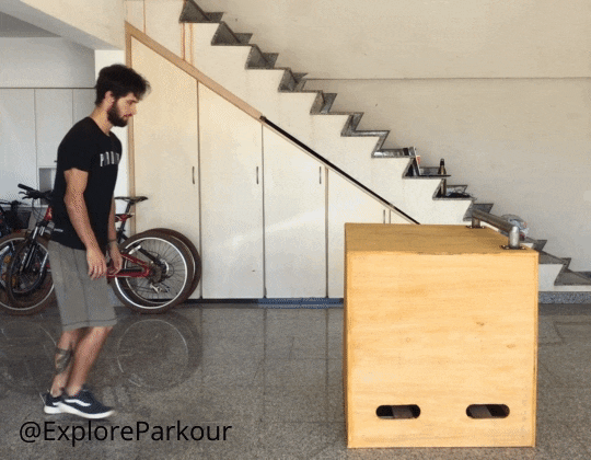 palm spin technique side shot