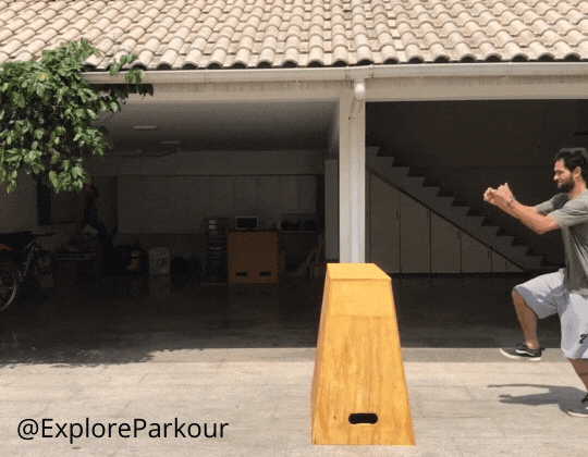 dash vault problem not pushing hips and legs forward
