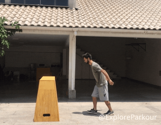 cat pass progression take off to one foot up