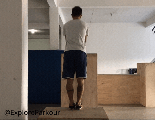 technique cat leap back shot