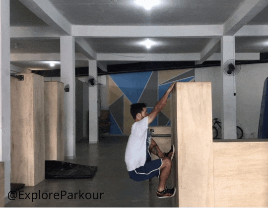 cat back technique take off shot right side