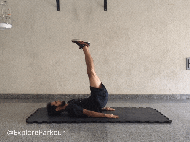 Lying Tuck - Hip Raise (NS)