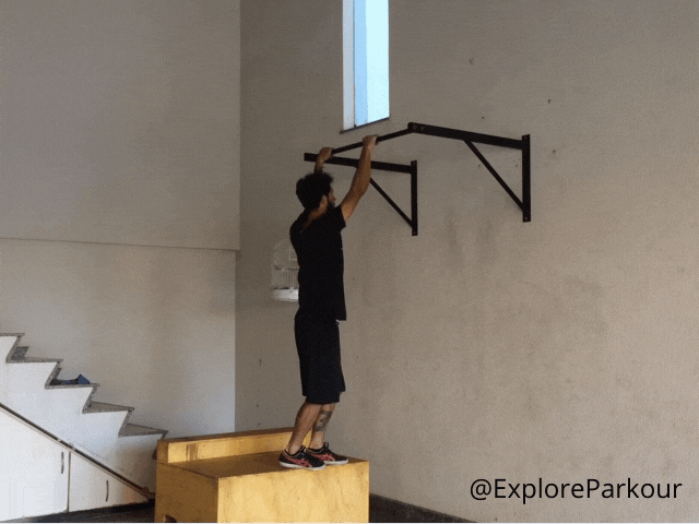 Pull Up - Negative Eccentric Pull Up